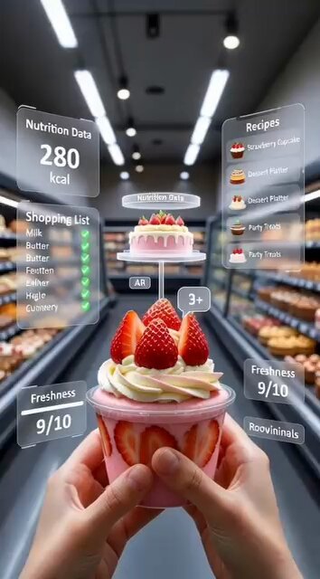 Futuristic Supermarket