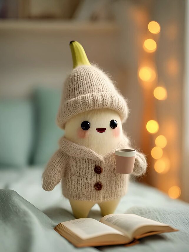 Whimsical Banana Adventures: An AI Image to Video Animation of Everyday Life